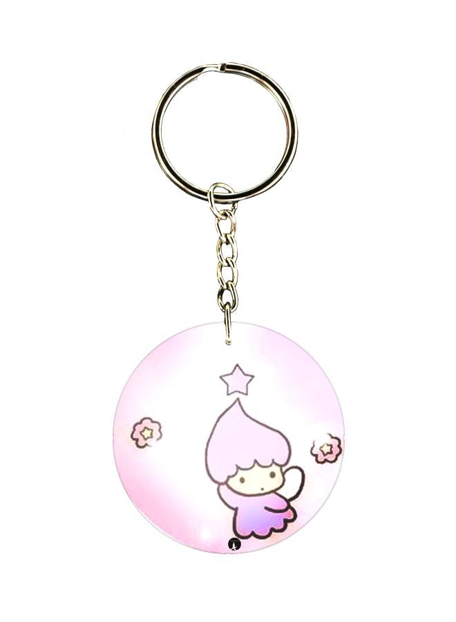 BP Cartoon Printed Keychain