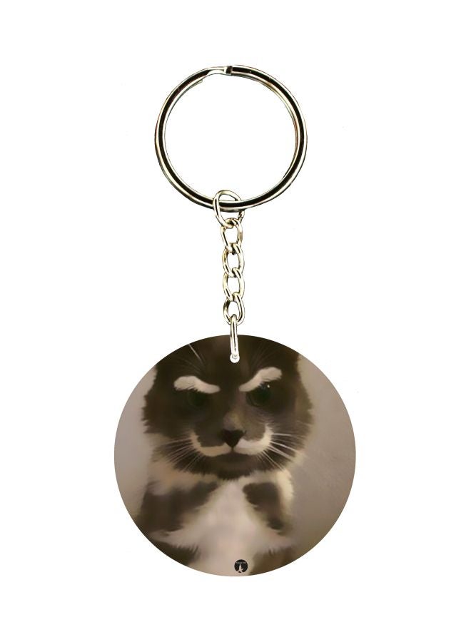 BP Cate Printed Keychain