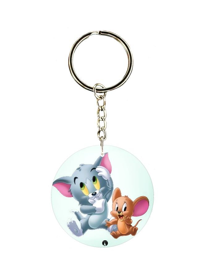 BP Tom And Jerry Printed Keychain