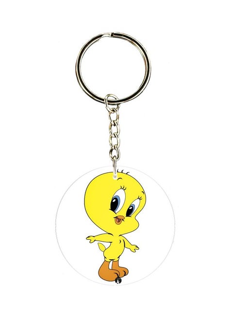 Tweety Printed Keychain