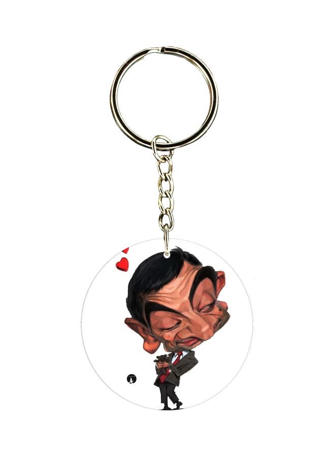 BP Mr Bean Printed Keychain 