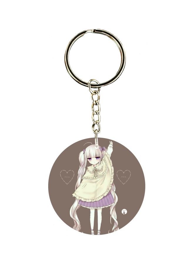 BP Anime Character Printed Keychain