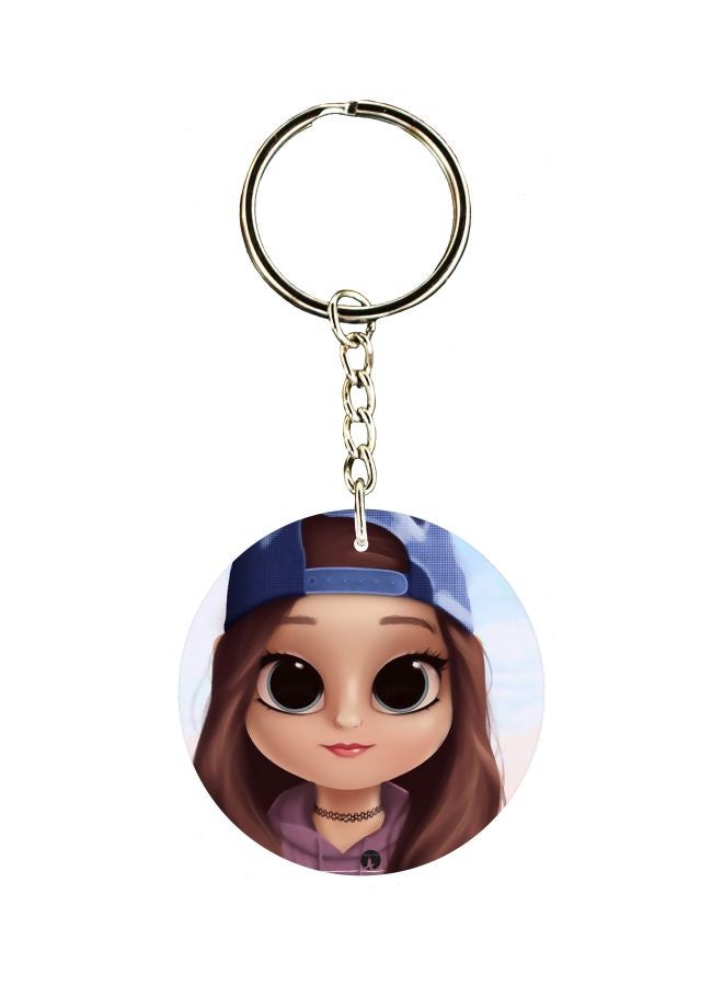 BP Anime Character Printed Keychain