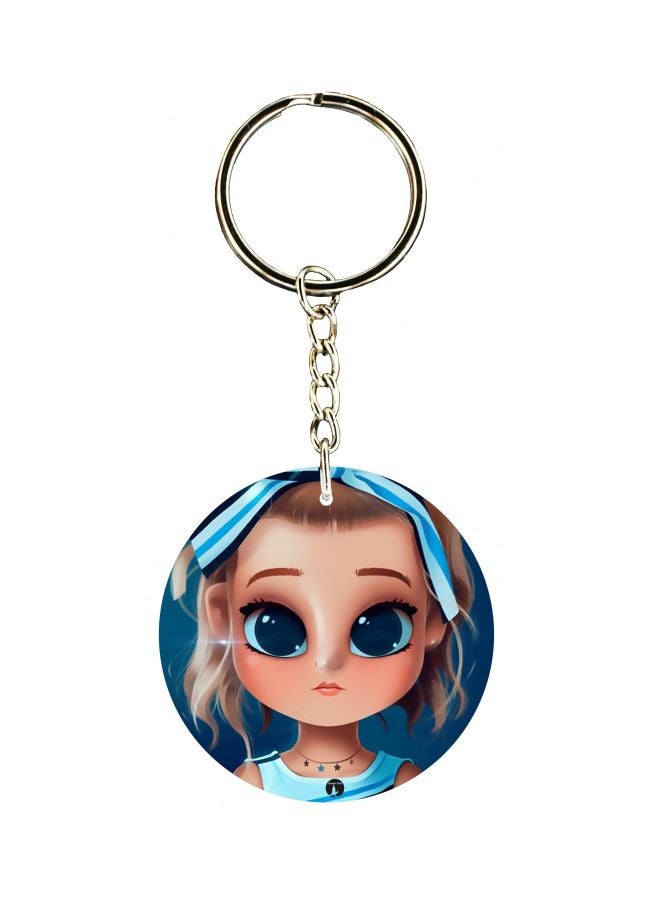 BP Anime Character Printed Keychain