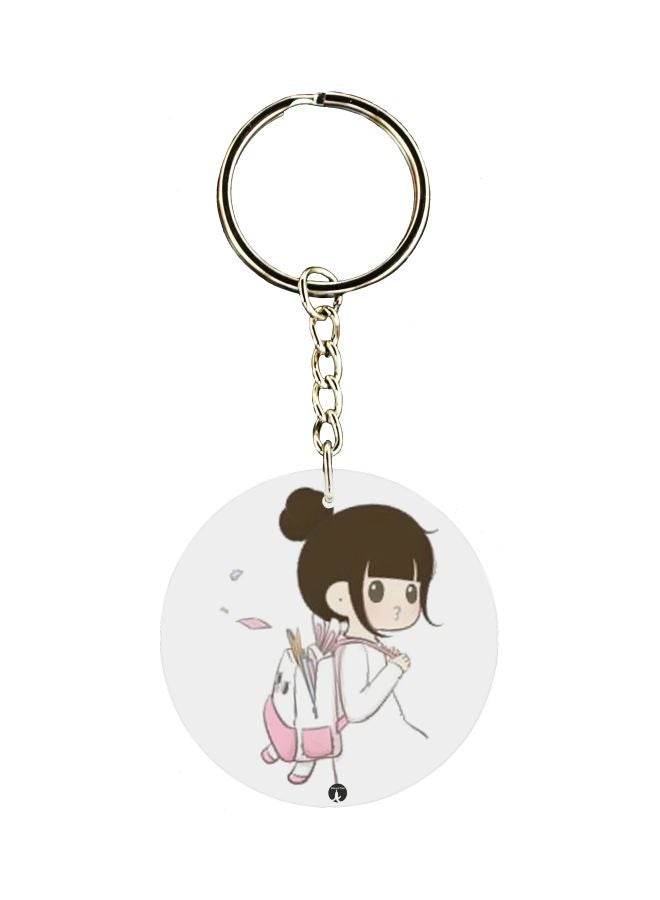BP Anime Character Printed Keychain