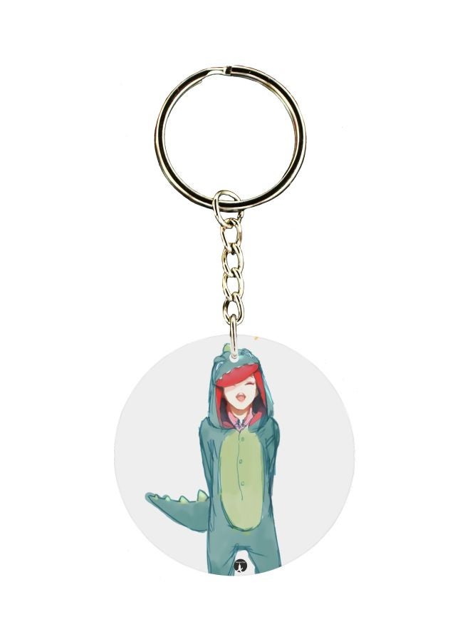 BP Character Printed Keychain