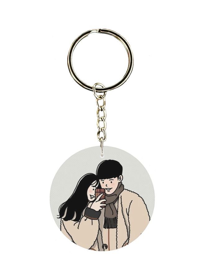 BP Character Printed Keychain