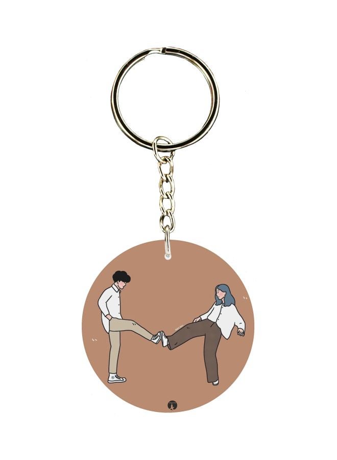 بي بي سلسلة مفاتيح بطبعة شخصية رسوم متحركة