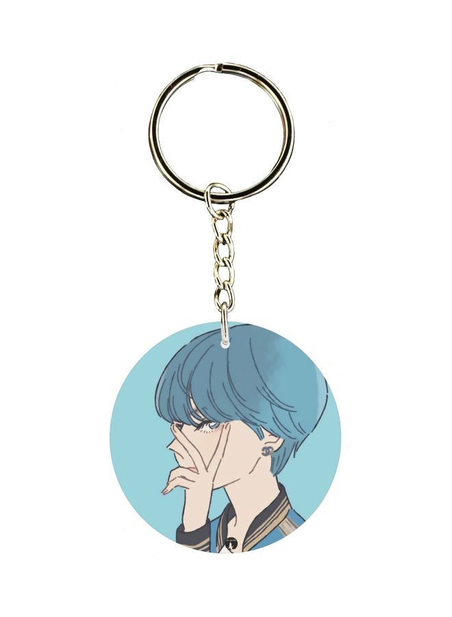 BP Boy Printed Keychain 