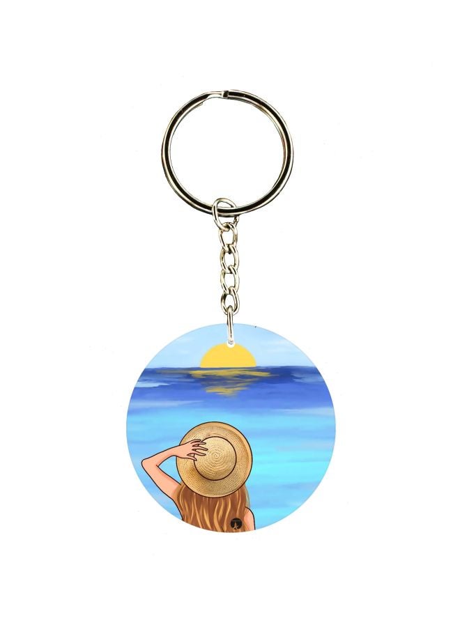 BP Single Sided Character Printed Keychain