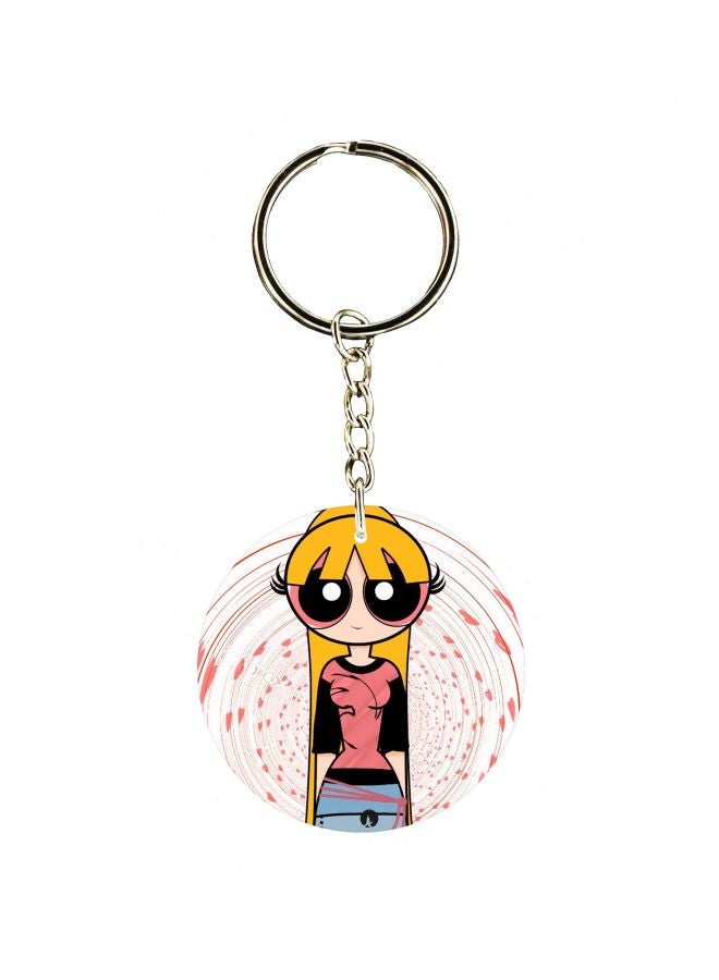 BP Single Sided Character Printed Keychain
