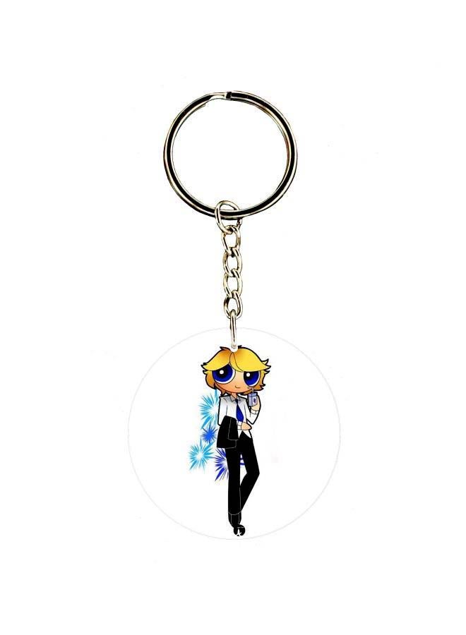 BP Single Sided Character Printed Keychain