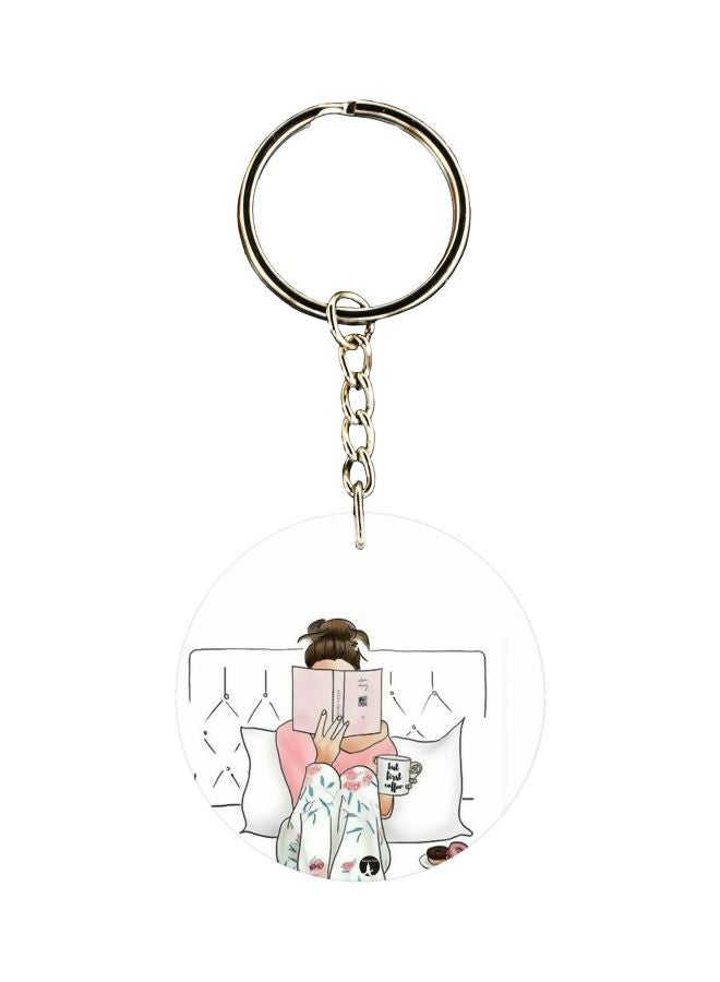 BP Single Sided Character Printed Keychain