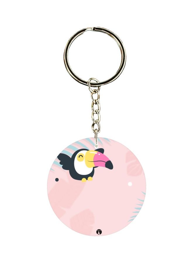 BP Single Sided Character Printed Keychain