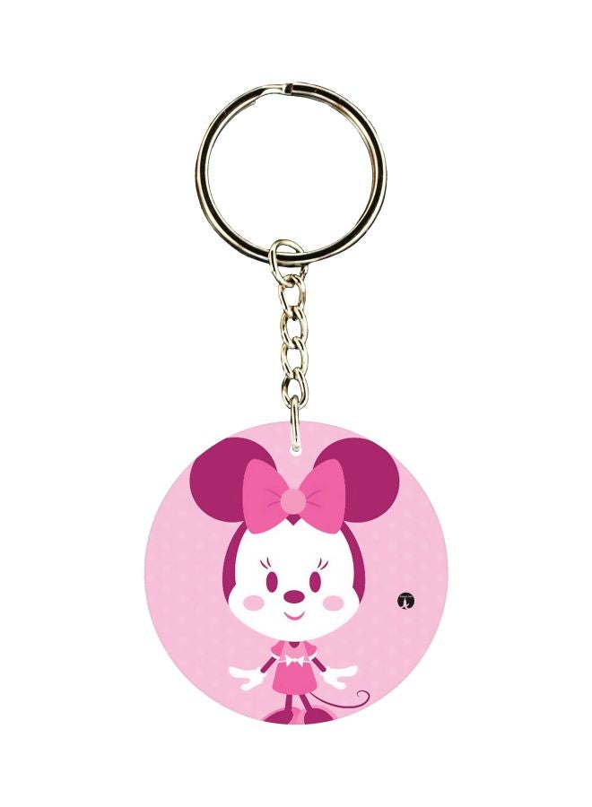 Cartoon Printed Keychain