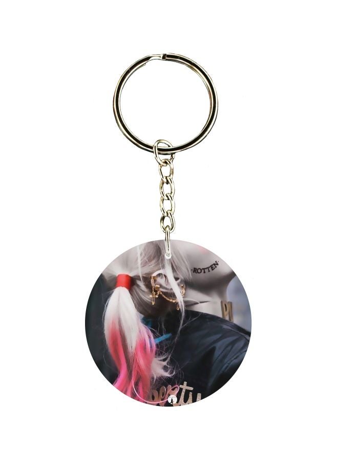 BP Harley Quinn Printed Keychain