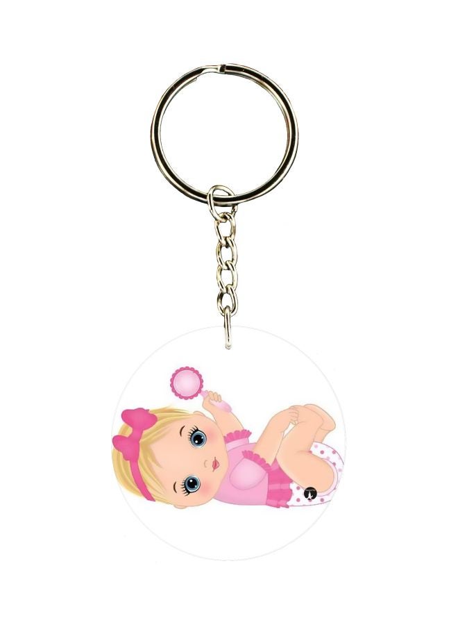BP Baby Doll Printed Keychain