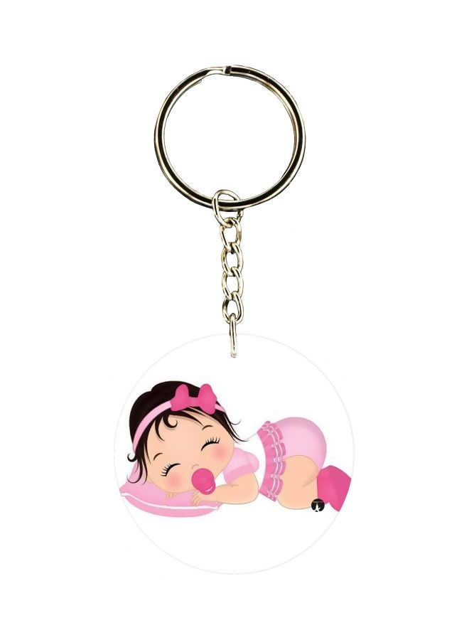 BP Baby Doll Printed Keychain
