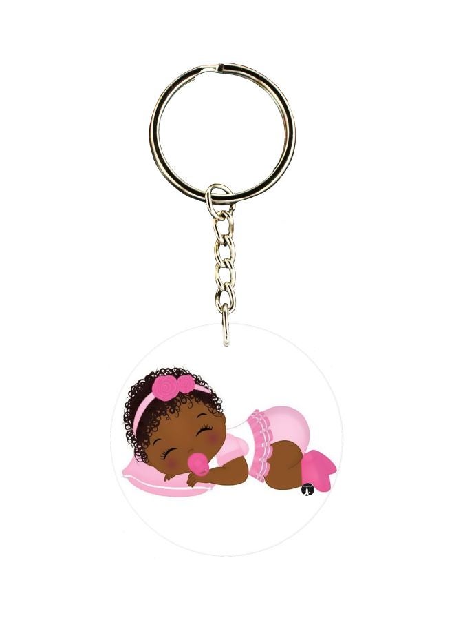 BP Baby Doll Printed Keychain