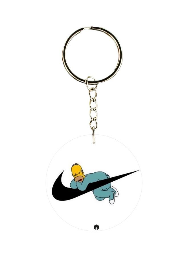 BP Cartoon Charecter Printed Key Chain