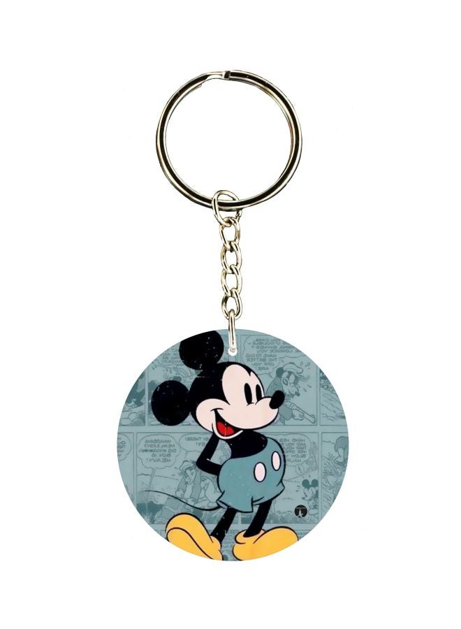 BP Mickey Mouse Printed Keychain