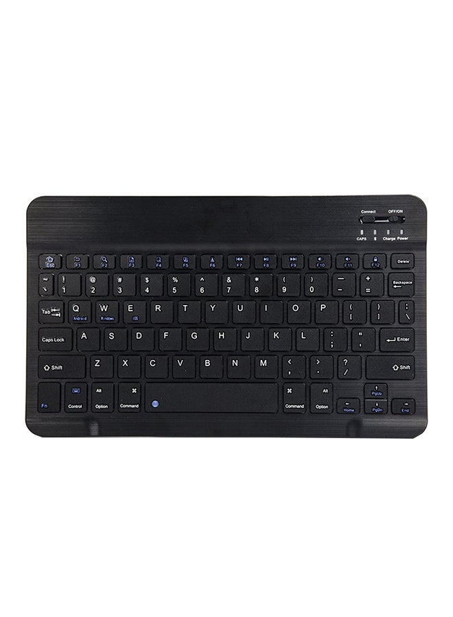 Portable Slim Keys Bluetooth Keyboard Black - Image 1