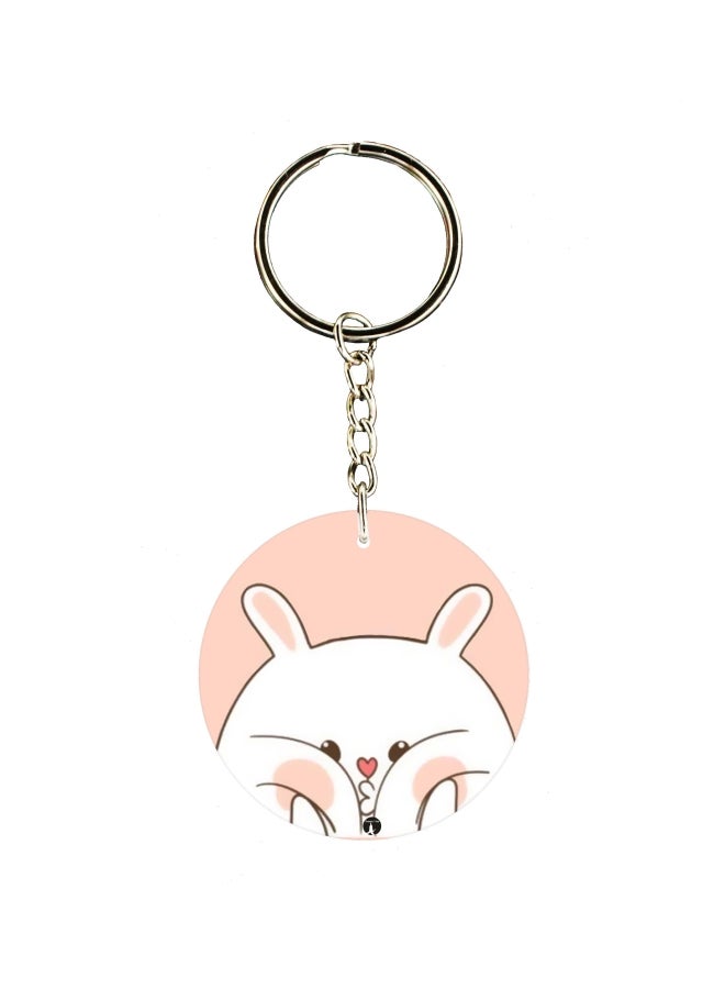 BP Cartoon Printed Keychain