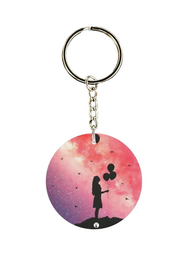 BP Printed Pocket Keychain