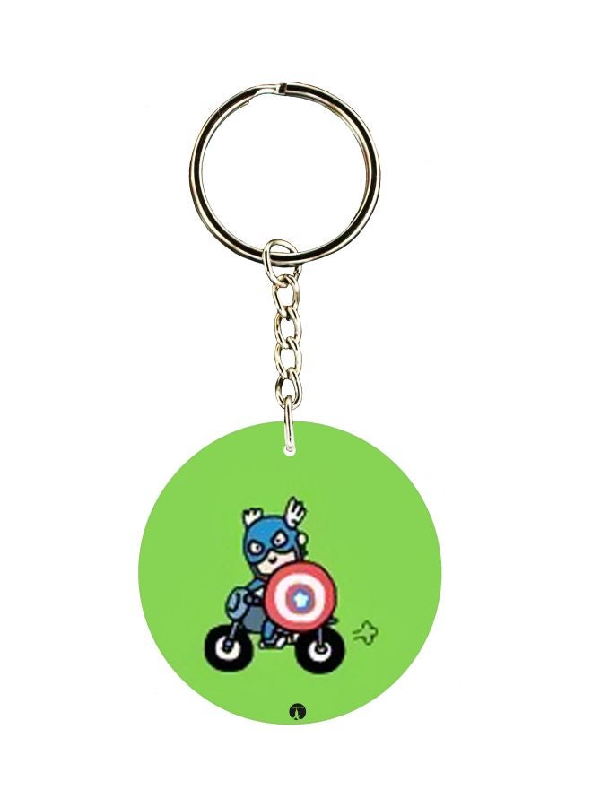 بي بي سلسلة مفاتيح للجيب بطبعة رسوم كرتونية