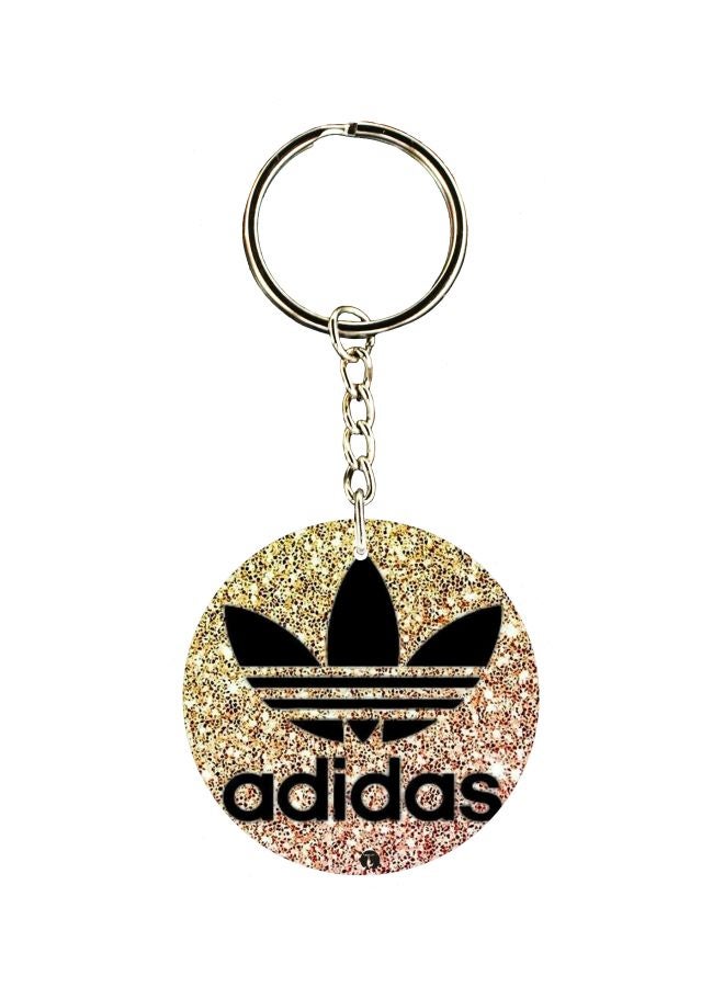 بي بي سلسلة مفاتيح من البلاستيك بطبعة