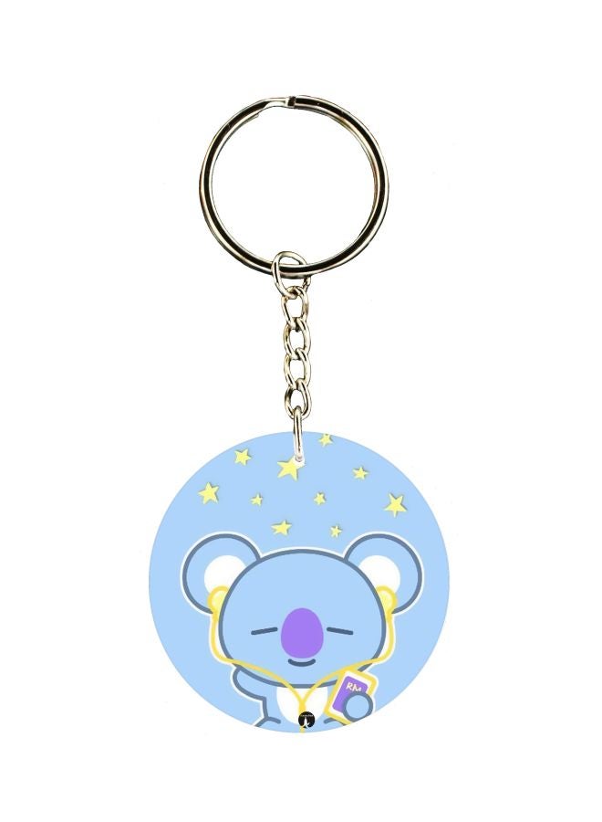 BP Printed Pocket Keychain