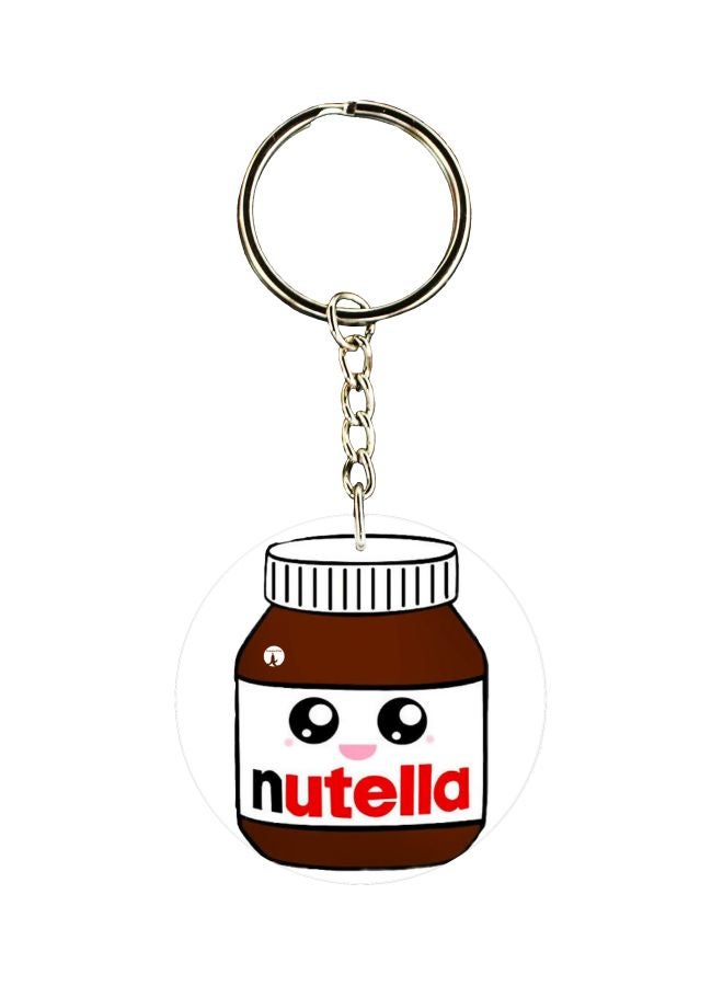 BP Nutella Printed Single Sided Keychain
