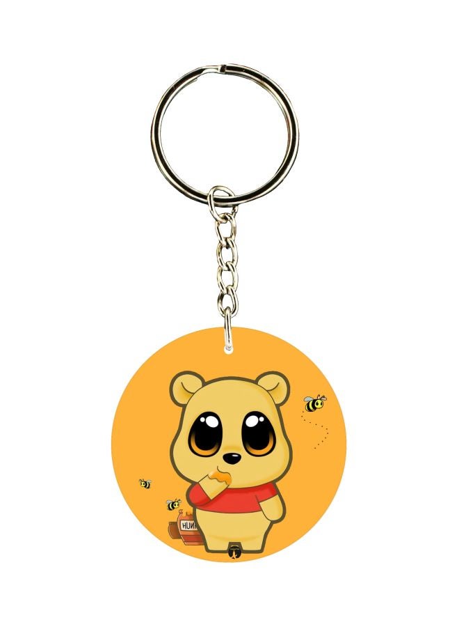 BP Cartoon Printed Single Sided Keychain
