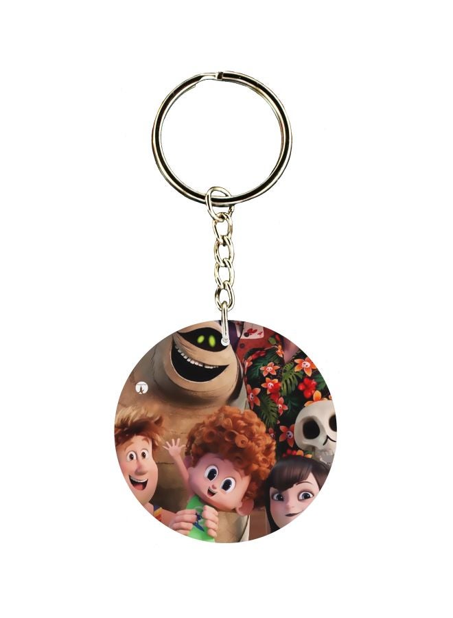 BP Cartoon Printed Keychain