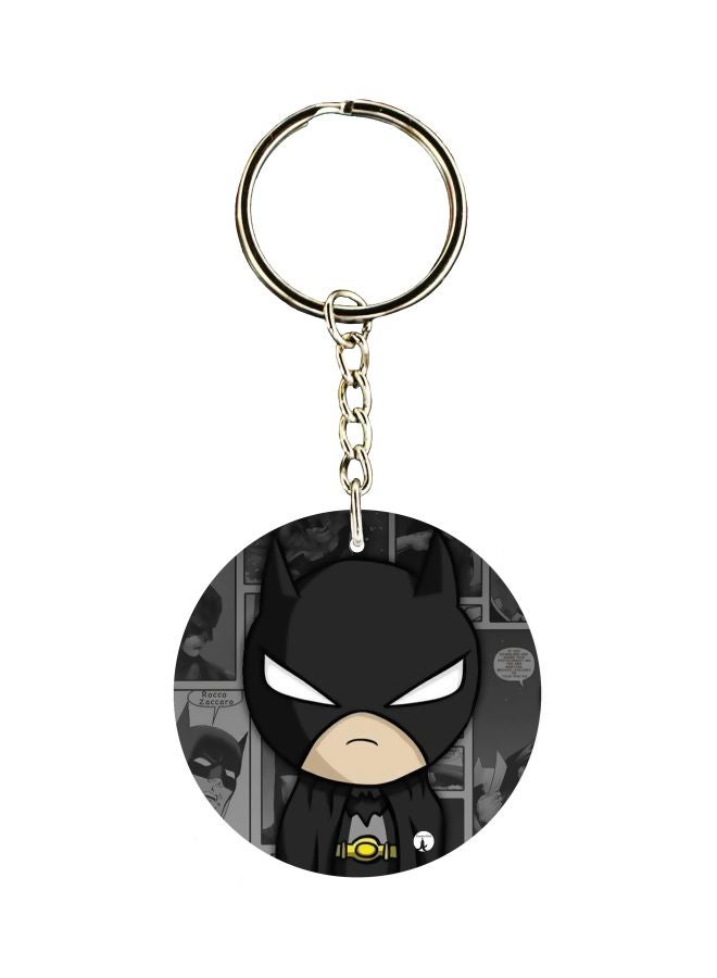 BP Batman Printed Keychain