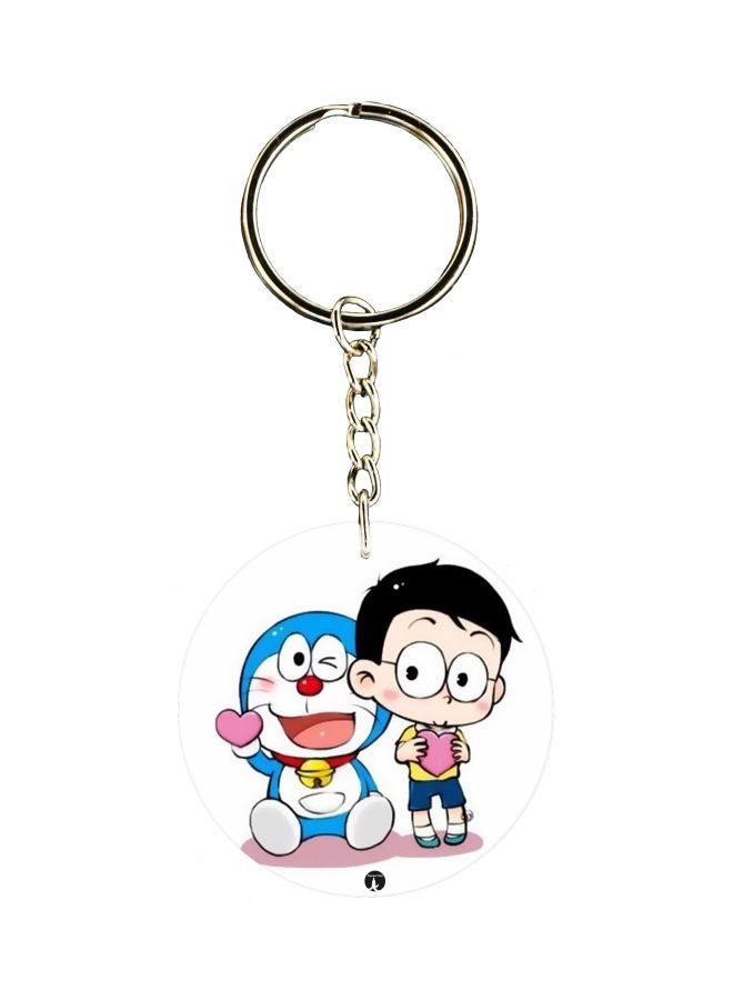 BP Doraemon Printed Keychain