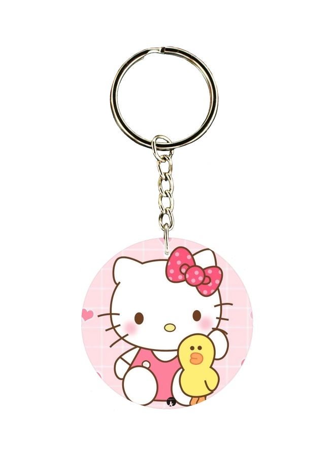 Hello Kitty Printed Keychain - v1594222643/N39236727A_1