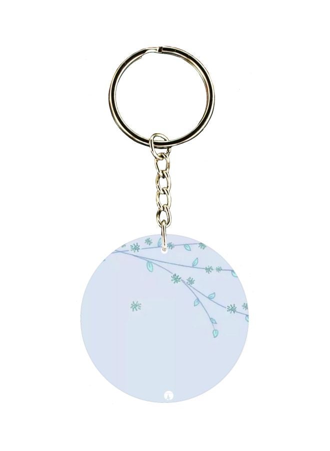 BP Leaves On Branch Themed Keychain