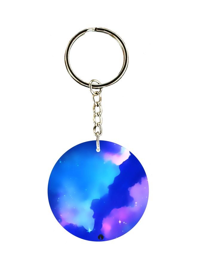 بي بي سلسلة مفاتيح بطبعة مجرة