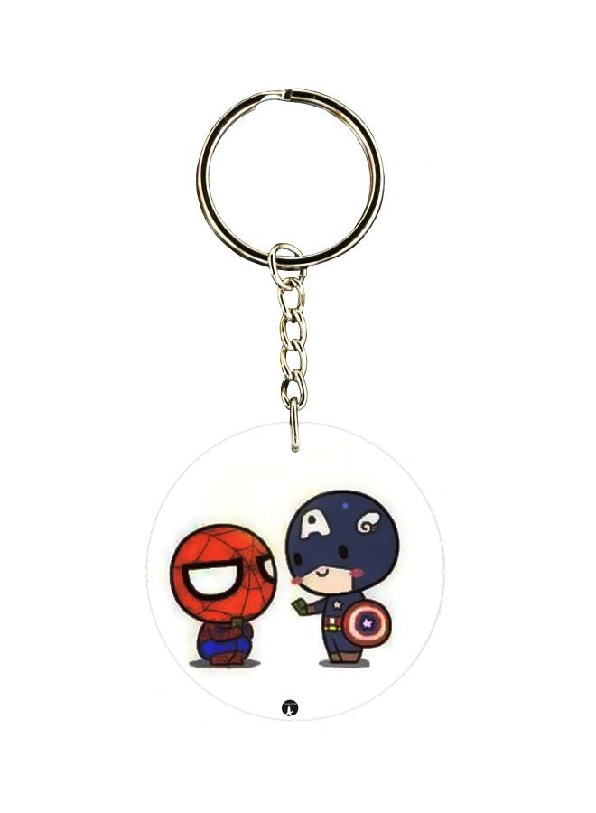 BP Avengers Character Printed Keychain