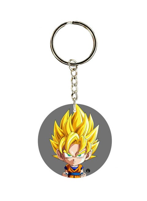 Dragon Ball Z Character Printed Keychain