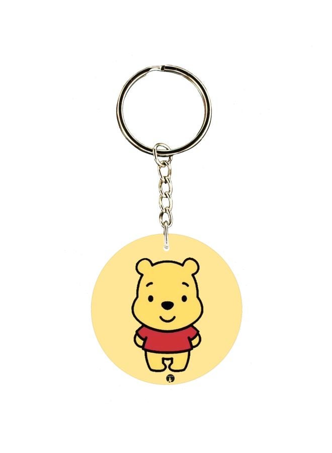 BP Cartoon Themed Single Sided Keychain