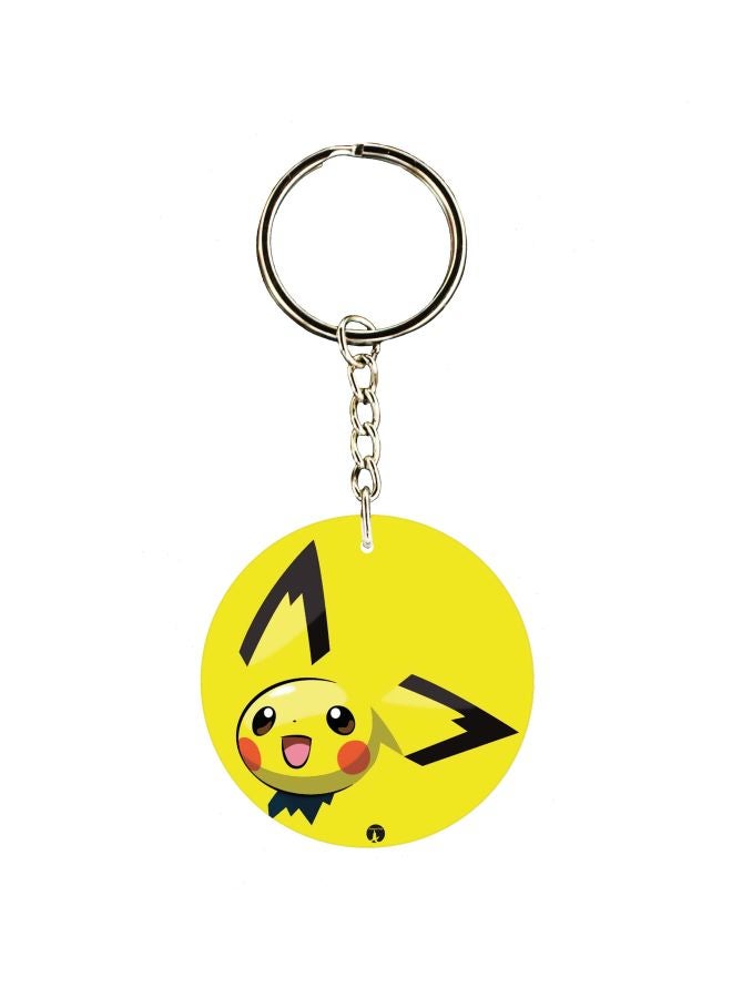 BP Pokémon Themed Single Sided Keychain