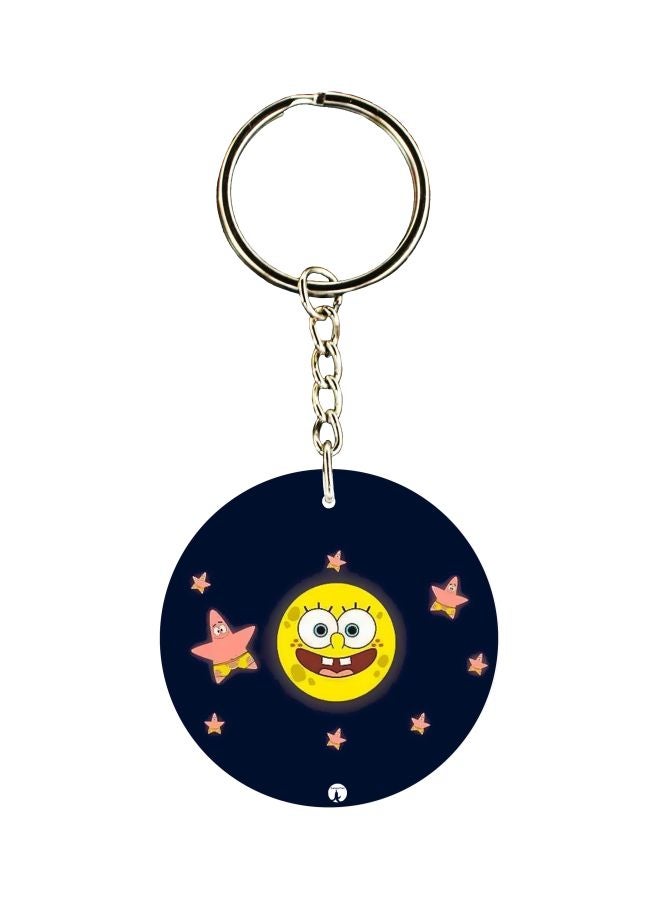 BP Cartoon Printed Keychain