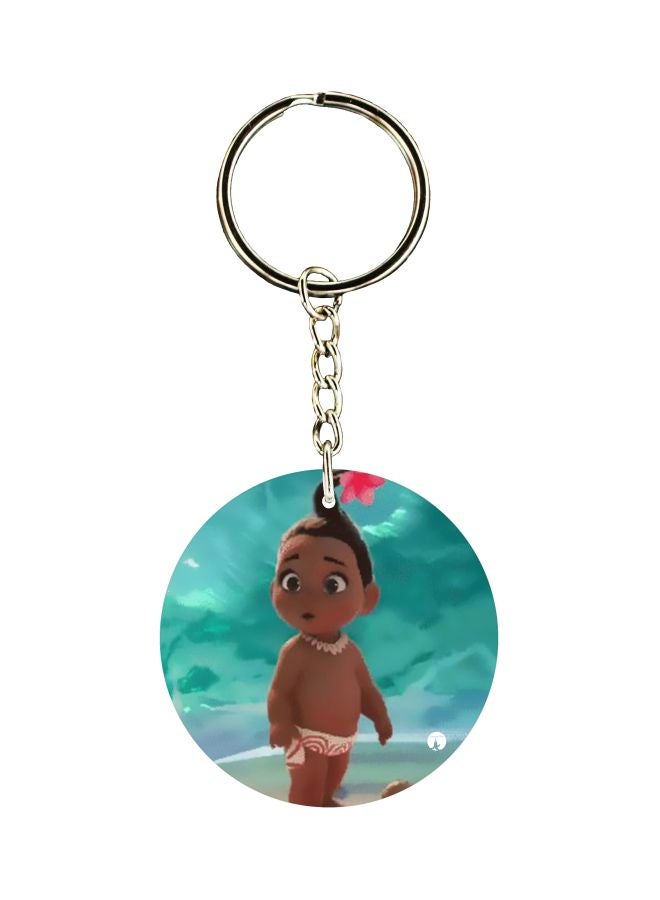 BP Princess Moana Printed Keychain 