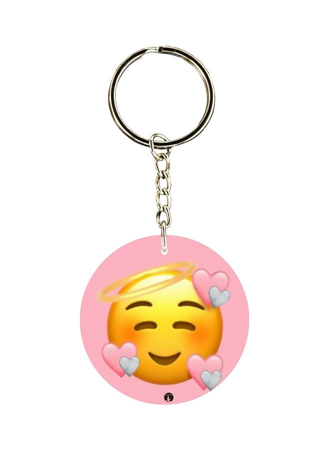 BP Emoji Printed Keychain