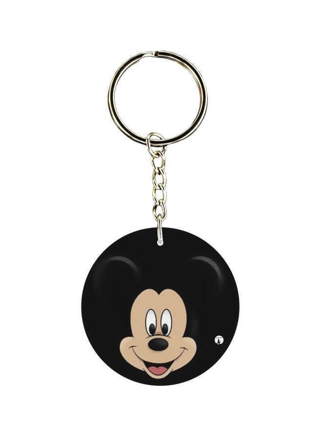 بي بي سلسلة مفاتيح بطبعة الشخصية الكرتونية ميكي ماوس