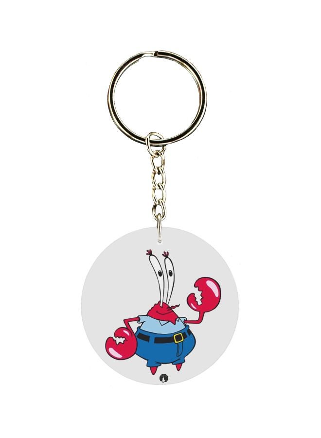 Crab Themed Keychain