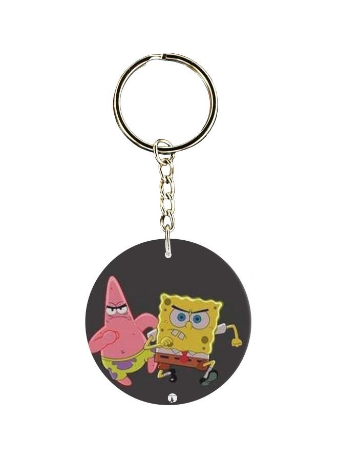 BP Patrick Star Themed Keychain