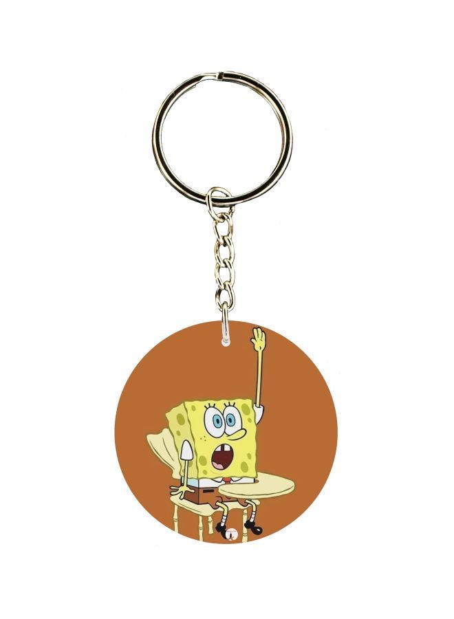 BP SpongeBob Themed Keychain 